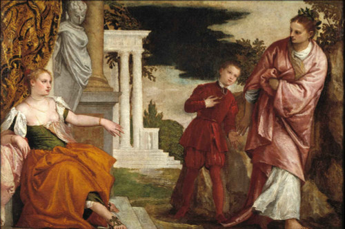 Young Man Between Virtue And Vice By Paolo Veronese