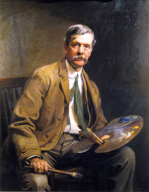 Alfred East, A.R.A., P.R.B.A. By Philip Alexius De Laszlo By Philip Alexius De Laszlo