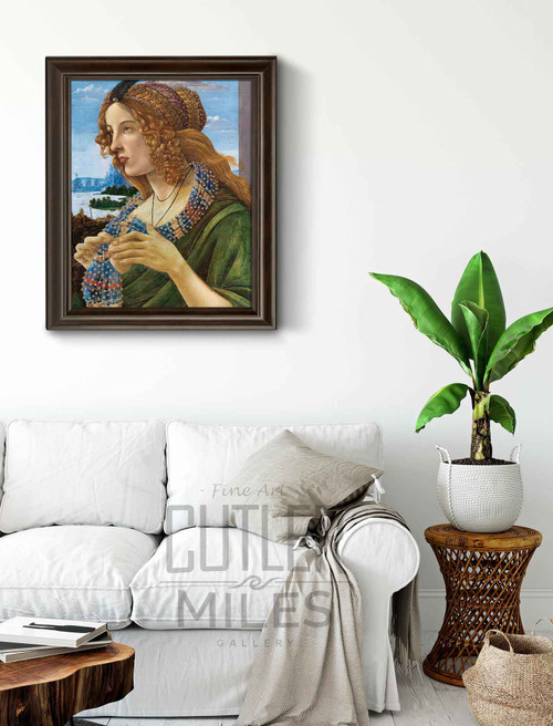 Allegorical Portrait Of A Woman By Sandro Botticelli