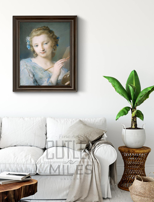 Allegory Of Painting By Rosalba Carriera By Rosalba Carriera