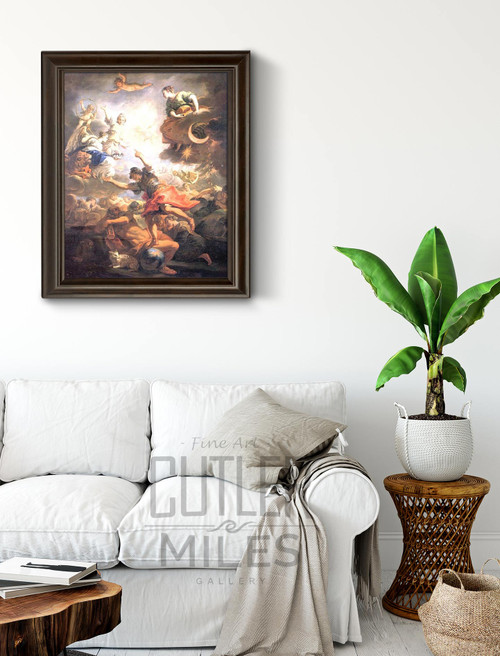 Allegory Of Tuscany By Sebastiano Ricci