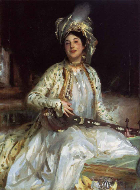 Almina, Daughter Of Asher Wertheimer By John Singer Sargent By John Singer Sargent