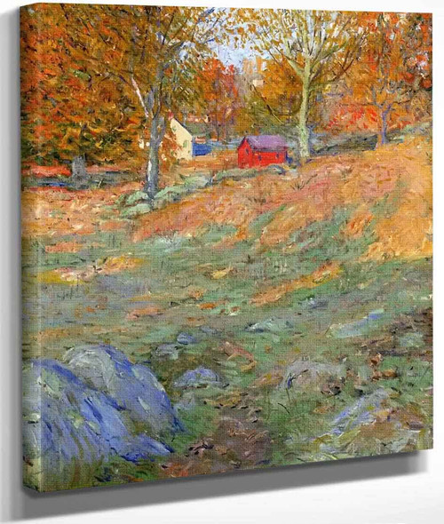 Connecticut Landscape By Ernest Lawson