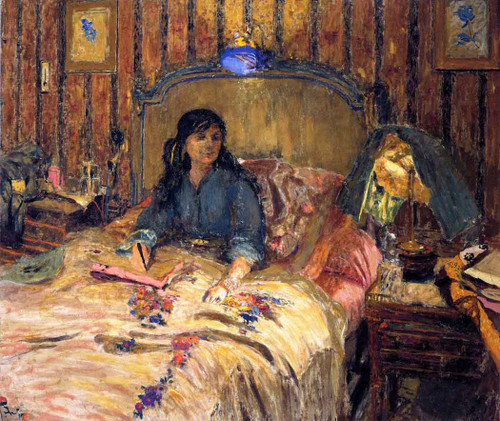 Countess Anna De Noailles  By Edouard Vuillard Countess Anna De Noailles  By Edouard Vuillard