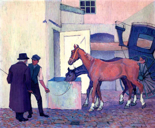 Crocks By Robert Bevan By Robert Bevan