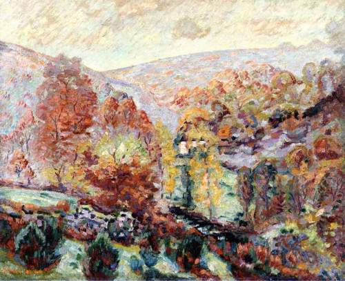 Crozant The Moulin Of Madness By Armand Guillaumin Crozant The Moulin Of Madness By Armand Guillaumin