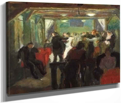 Dance Hall By Max Beckmann By Max Beckmann