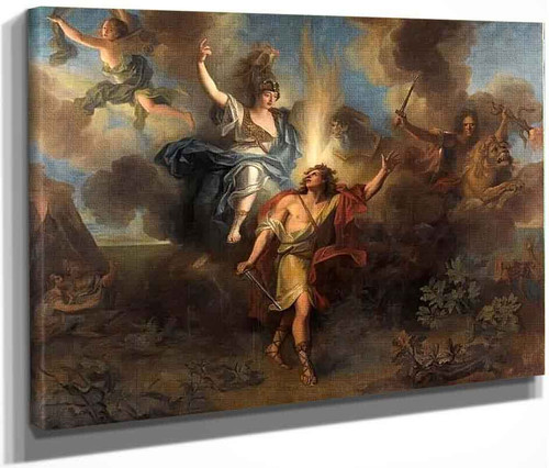 Departure Of Achilles To Avenge Patroclus By Charles Antoine Coypel Iv By Charles Antoine Coypel Iv