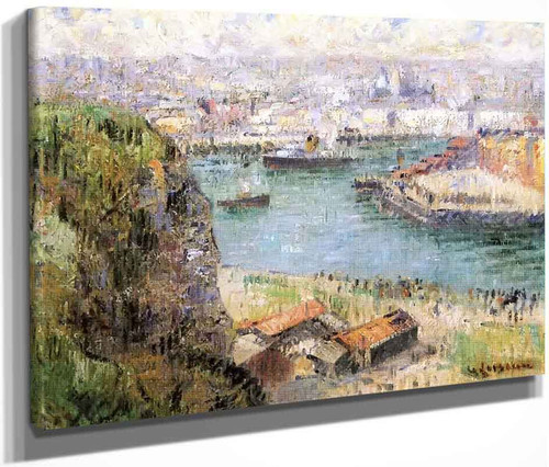 Dieppe 1 By Gustave Loiseau By Gustave Loiseau