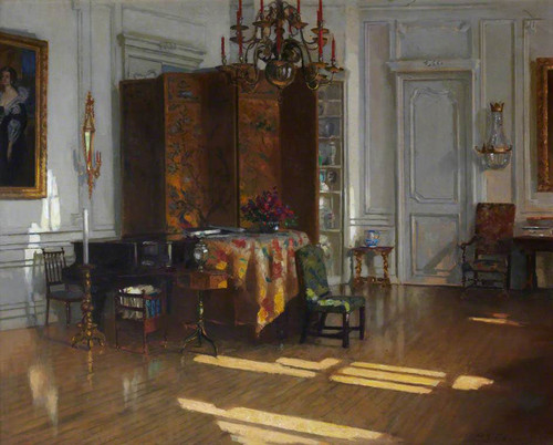 Drawing Room, Hyndford, North Berwick By Patrick William Adam By Patrick William Adam