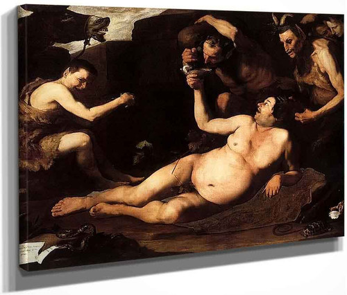 Drunken Silenus By Jusepe De Ribera