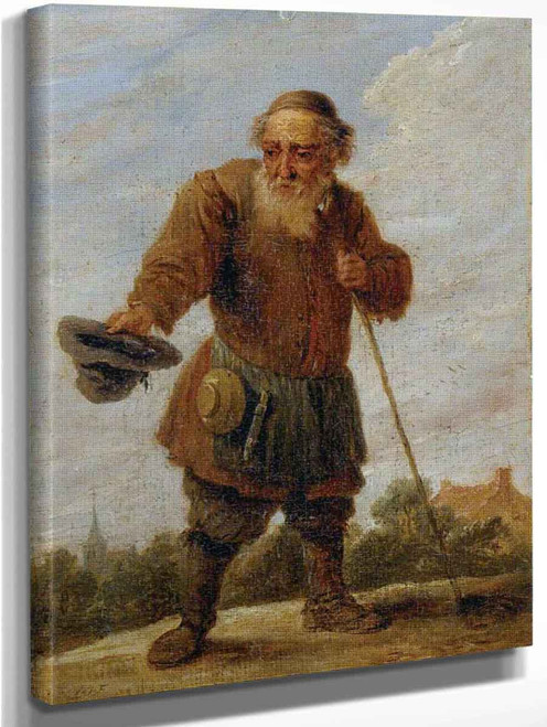 An Old Beggar By David Teniers The Younger