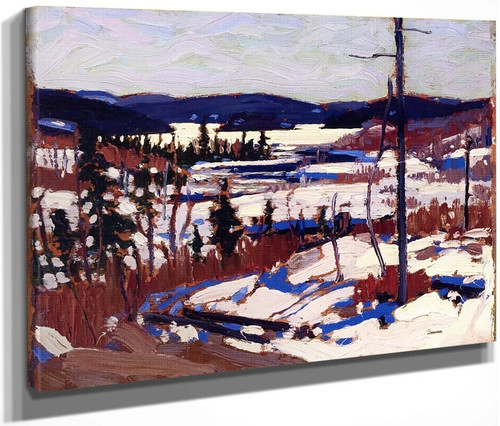 Early Spring, Canoe Lake By Tom Thomson(Canadian, 1877 1917)