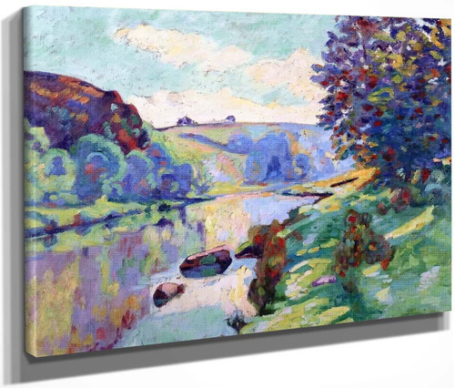 Echo Rock In Crozant By Armand Guillaumin