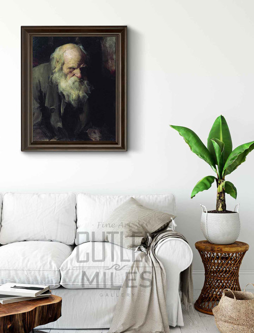 An Old Man By Abram Efimovich Arkhipov An Old Man By Abram Efimovich Arkhipov