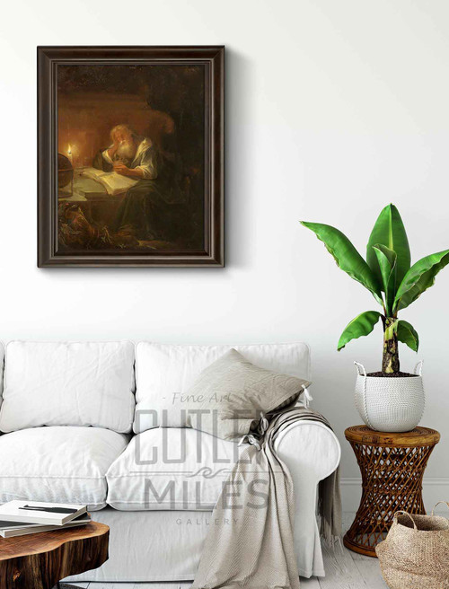 An Old Philosopher By Godfried Schalcken