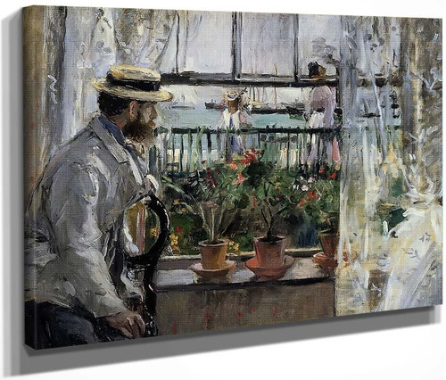 Eugene Manet On The Isle Of Wight By Berthe Morisot