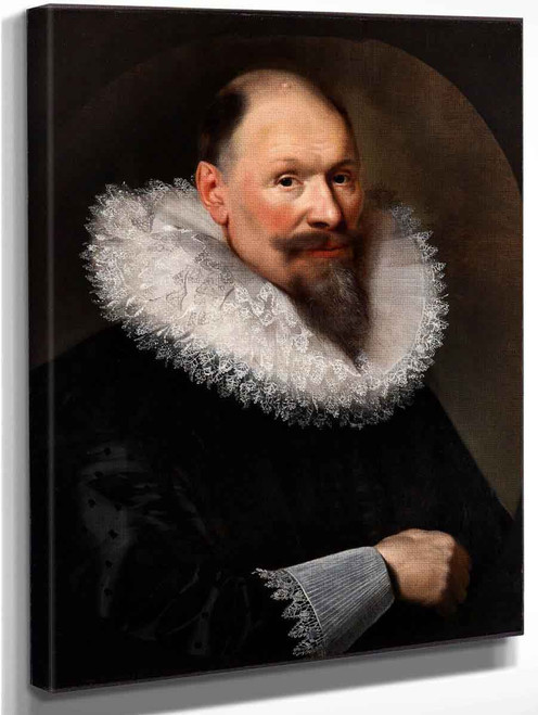 An Unknown Gentleman By Paulus Moreelse