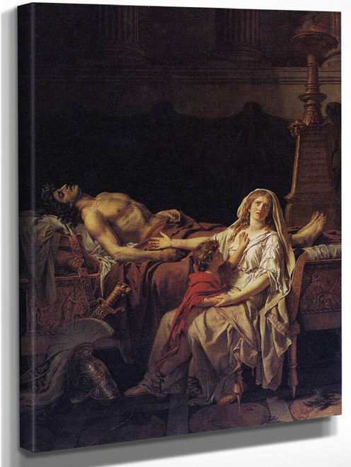 Andromache Mourning Hector By Jacques Louis David By Jacques Louis David