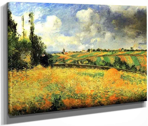 Fields By Camille Pissarro By Camille Pissarro