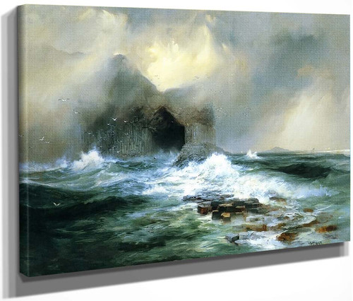 Fingal's Cave, Island Of Staffa, Scotland By Thomas Moran By Thomas Moran