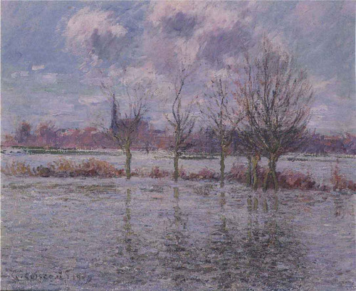 Flood Near Nantes By Gustave Loiseau By Gustave Loiseau
