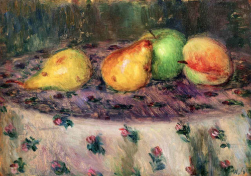 Four Fruits By William James Glackens  By William James Glackens Four Fruits By William James Glackens  By William James Glackens