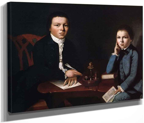 Francis Malbone And His Brother Saunders By Gilbert Stuart