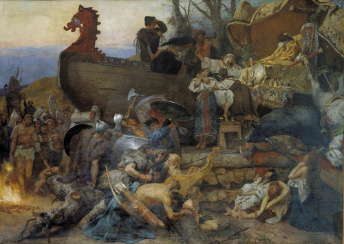 Funeral Of A Nobleman By Hendryk Siemiradzki