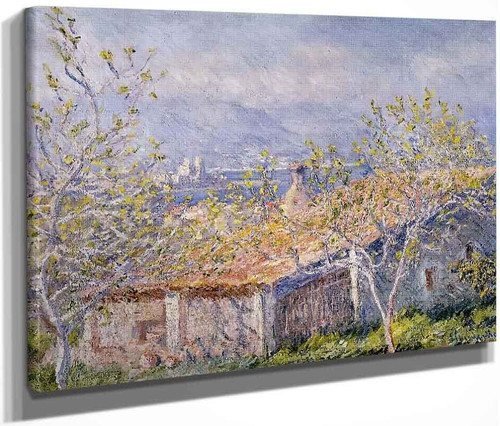 Gardener's House At Antibes By Claude Oscar Monet