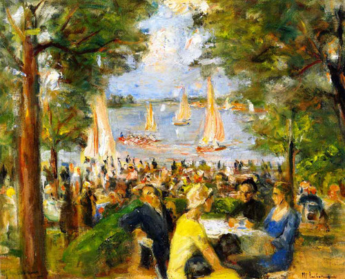 Gartenlokal An Der Havel1 By Max Liebermann By Max Liebermann Gartenlokal An Der Havel1 By Max Liebermann By Max Liebermann
