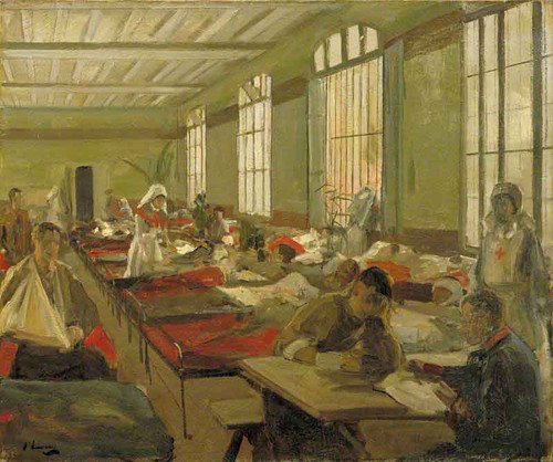 German Wounded, Le Havre By Sir John Lavery, R.A. By Sir John Lavery, R.A. German Wounded, Le Havre By Sir John Lavery, R.A. By Sir John Lavery, R.A.
