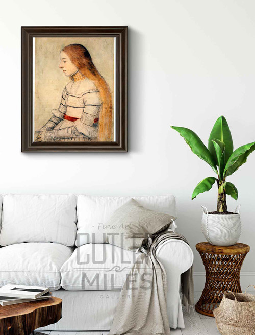 Anna Meyer By Hans Holbein The Younger  By Hans Holbein The Younger