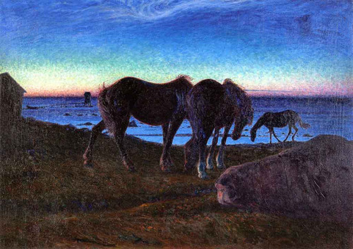 Grazing By The Shore By Nils Kreuger Grazing By The Shore By Nils Kreuger
