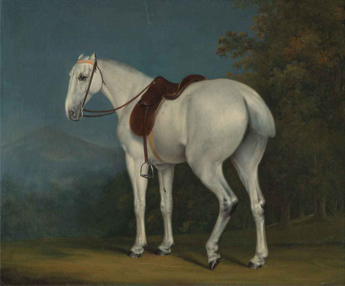 Grey Hunter By Jacques Laurent Agasse By Jacques Laurent Agasse