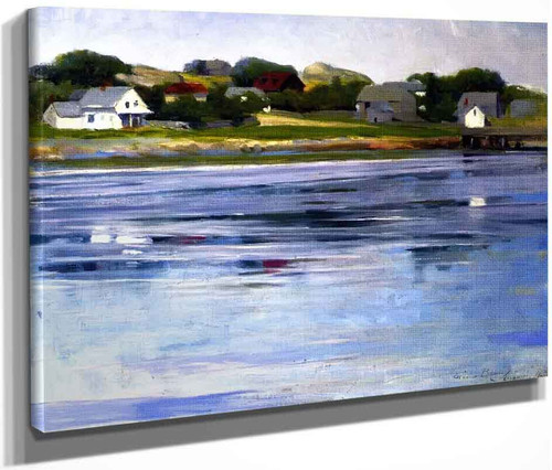 Half Tide, Annisquam River By Cecilia Beaux By Cecilia Beaux