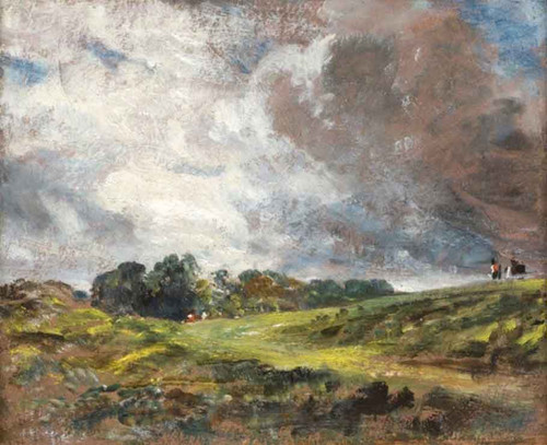 Hampstead Heath 4 By John Constable By John Constable