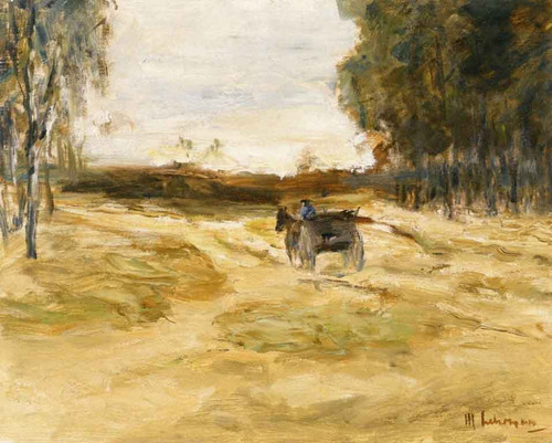 Heath Landscape Brandenberg By Max Liebermann By Max Liebermann
