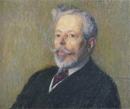 Henri Martin Self Portrait By Henri Martin By Henri Martin