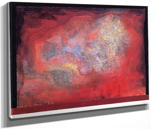 Hollow Outlook By Paul Klee By Paul Klee