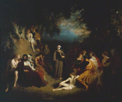 Homer Reciting His Poems By Sir Thomas Lawrence