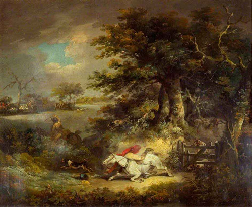 Hunting Scene By George Morland
