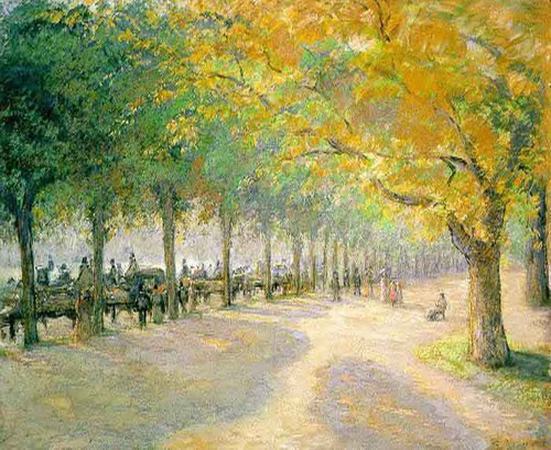 Hyde Park, London By Camille Pissarro By Camille Pissarro