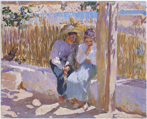 Idyll, Javea By Joaquin Sorolla Y Bastida Idyll, Javea By Joaquin Sorolla Y Bastida