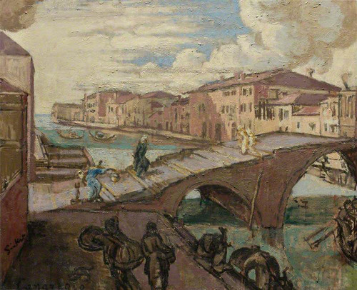 Il Cannaregio, Venezia By Walter Richard Sickert By Walter Richard Sickert