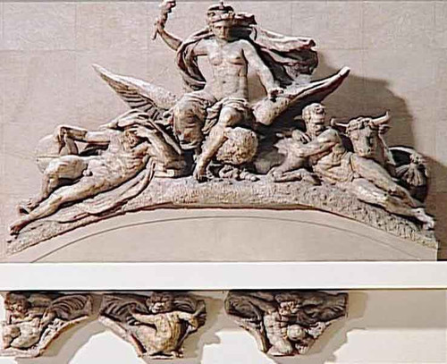 Imperial France Carrying The Light Of The World And Protecting Agriculture And Science By Jean Baptiste Carpeaux