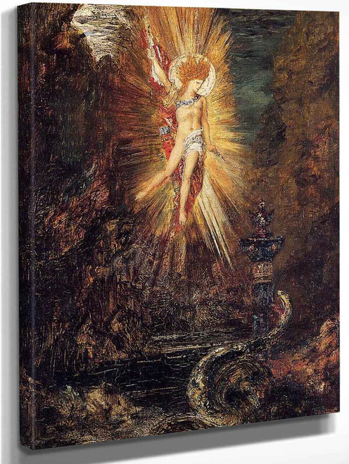 Apollo Vanquishing The Serpent Python By Gustave Moreau