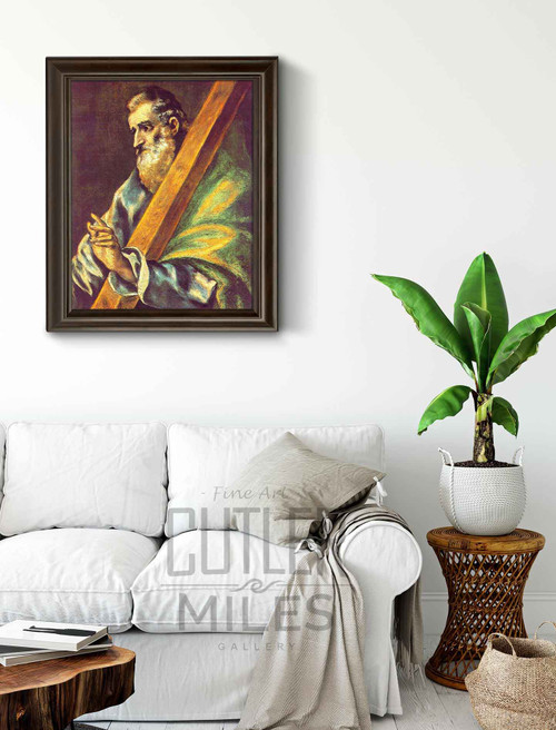 Apostle St Andrew1 By El Greco By El Greco
