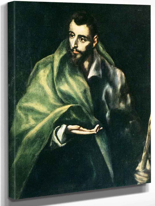 Apostle St James The Greater By El Greco By El Greco