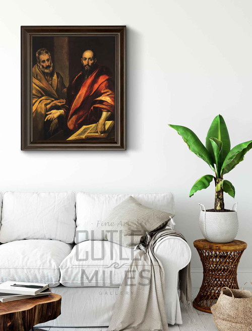 Apostles Peter And Paul By El Greco By El Greco